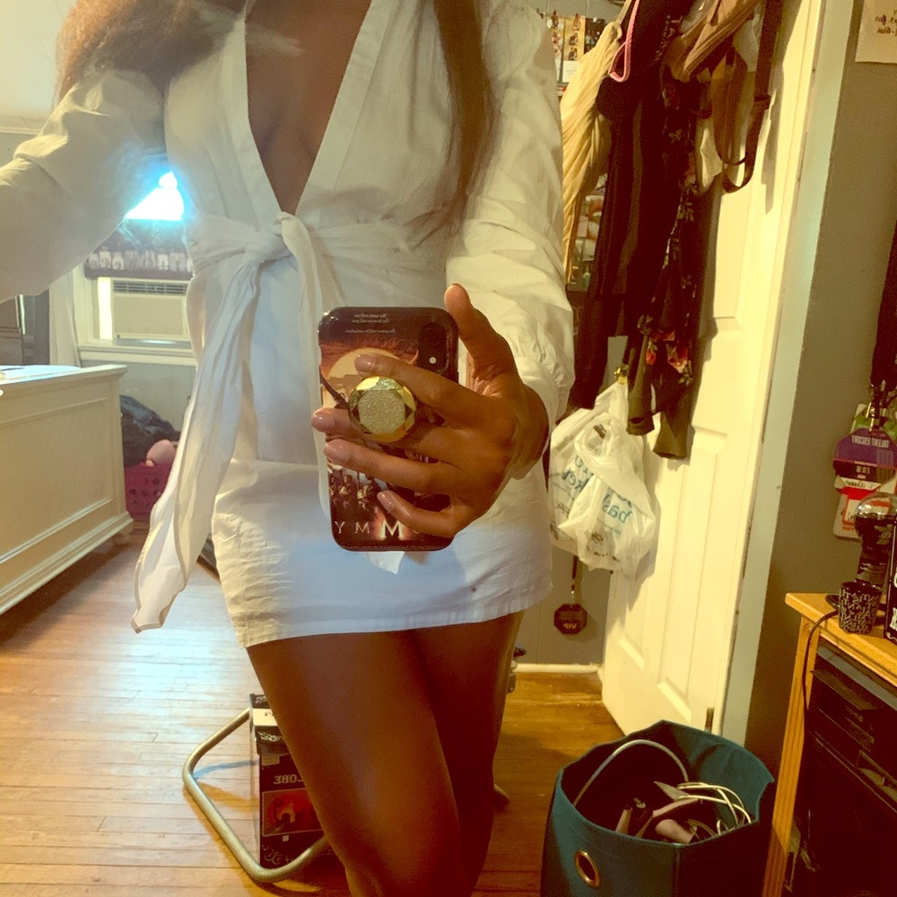 White dress
